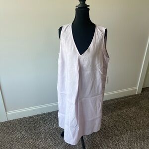 J.Jill Love Linen Sleeveless Dress in Light Purple/Lavender Size Large